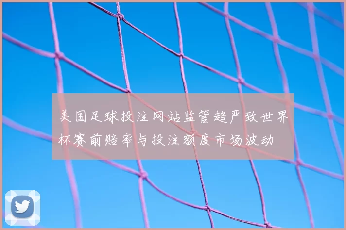 美国足球投注网站监管趋严致世界杯赛前赔率与投注额度市场波动