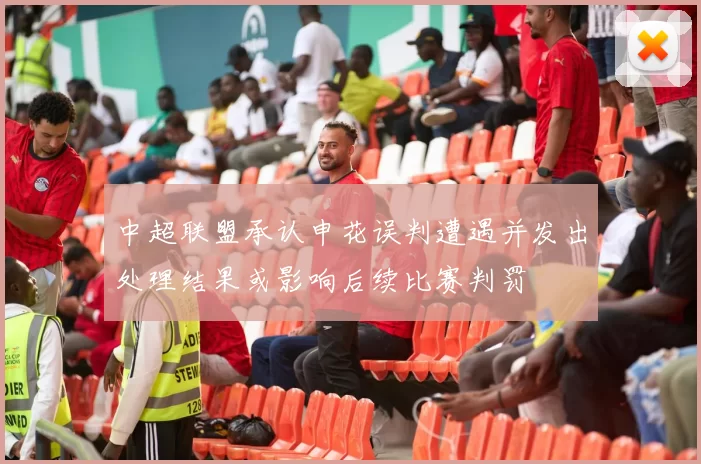 中超联盟承认申花误判遭遇并发出处理结果或影响后续比赛判罚