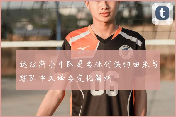 达拉斯小牛队更名独行侠的由来与球队中文译名变化解析