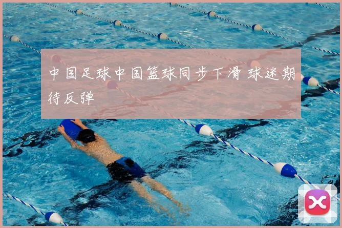 中国足球中国篮球同步下滑 球迷期待反弹